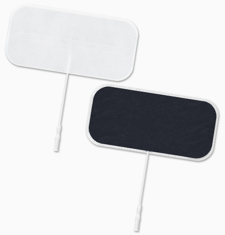 ValuTrode® Tens Unit Pads X Cloth Electrodes | VTX50100 | Rectangle 2” x 4” (5 x 10cm)| 4/pk