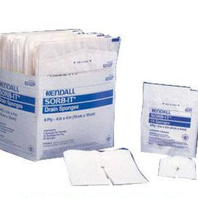 Sorb-It Drain And I.V. Sponges. 6-Ply, 2X2"