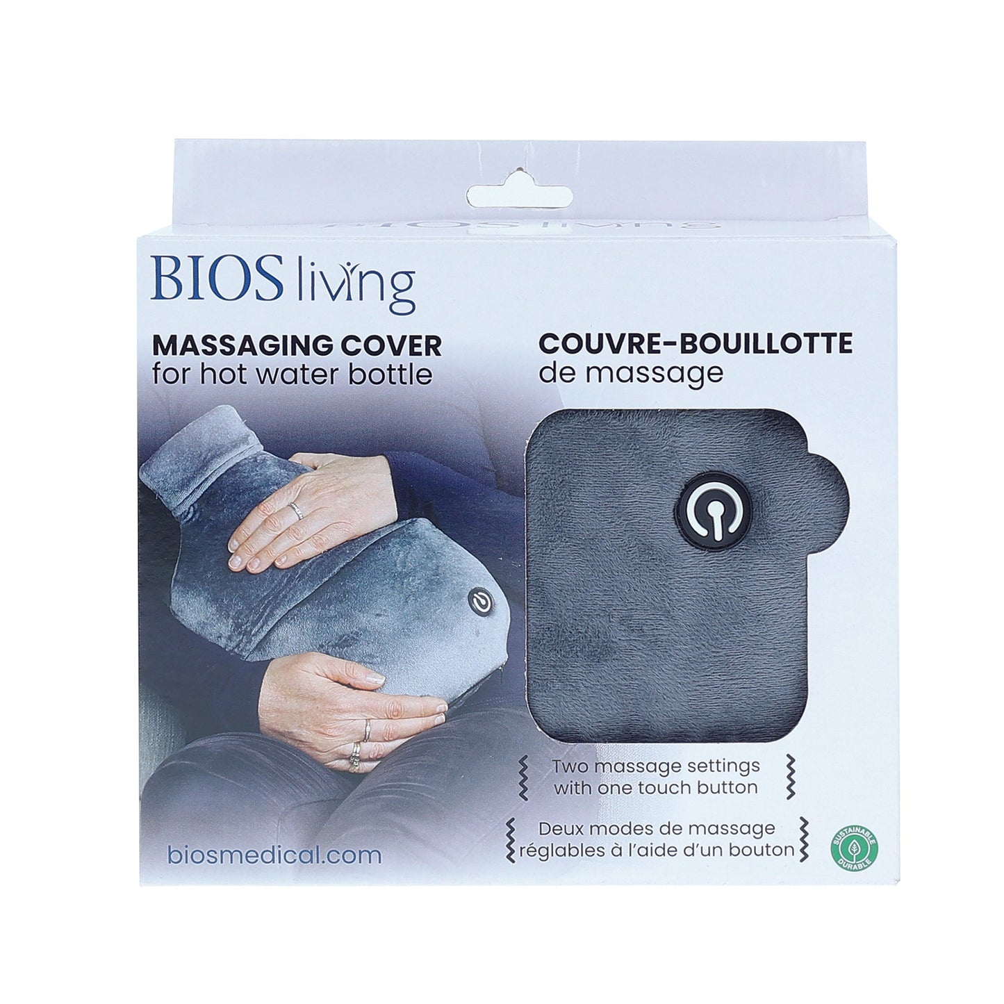 Massaging Hot Water Bottle