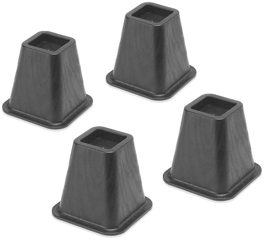 BIOS Living Square Bed Risers 6 Inch – Set of 4