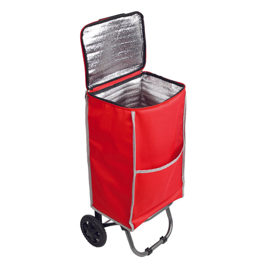 BIOS Living Insulated Rolling Shopping Cart for Groceries and Outdoor Use