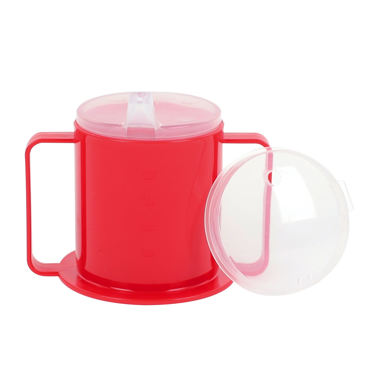 Red 2 Handle Mug 9oz / 265 ml