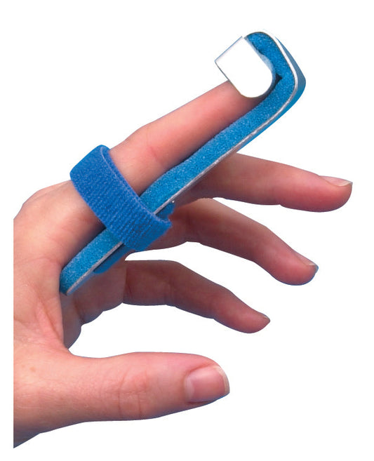 BIOS Universal Finger Splint with Adjustable Straps – One Size Fits All