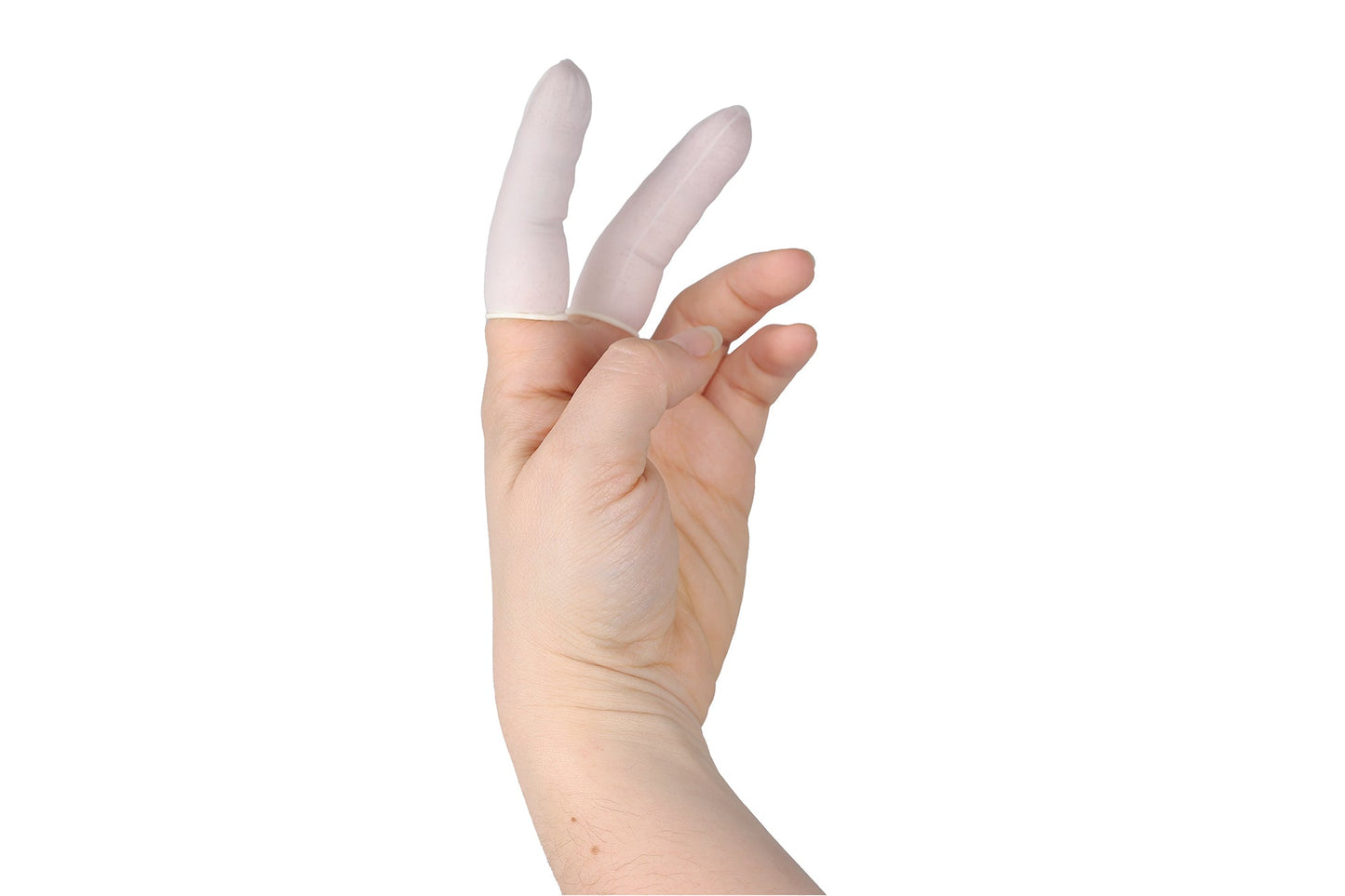 BIOS Latex Finger Cots for Wound Protection and Medication Application – Box of 144