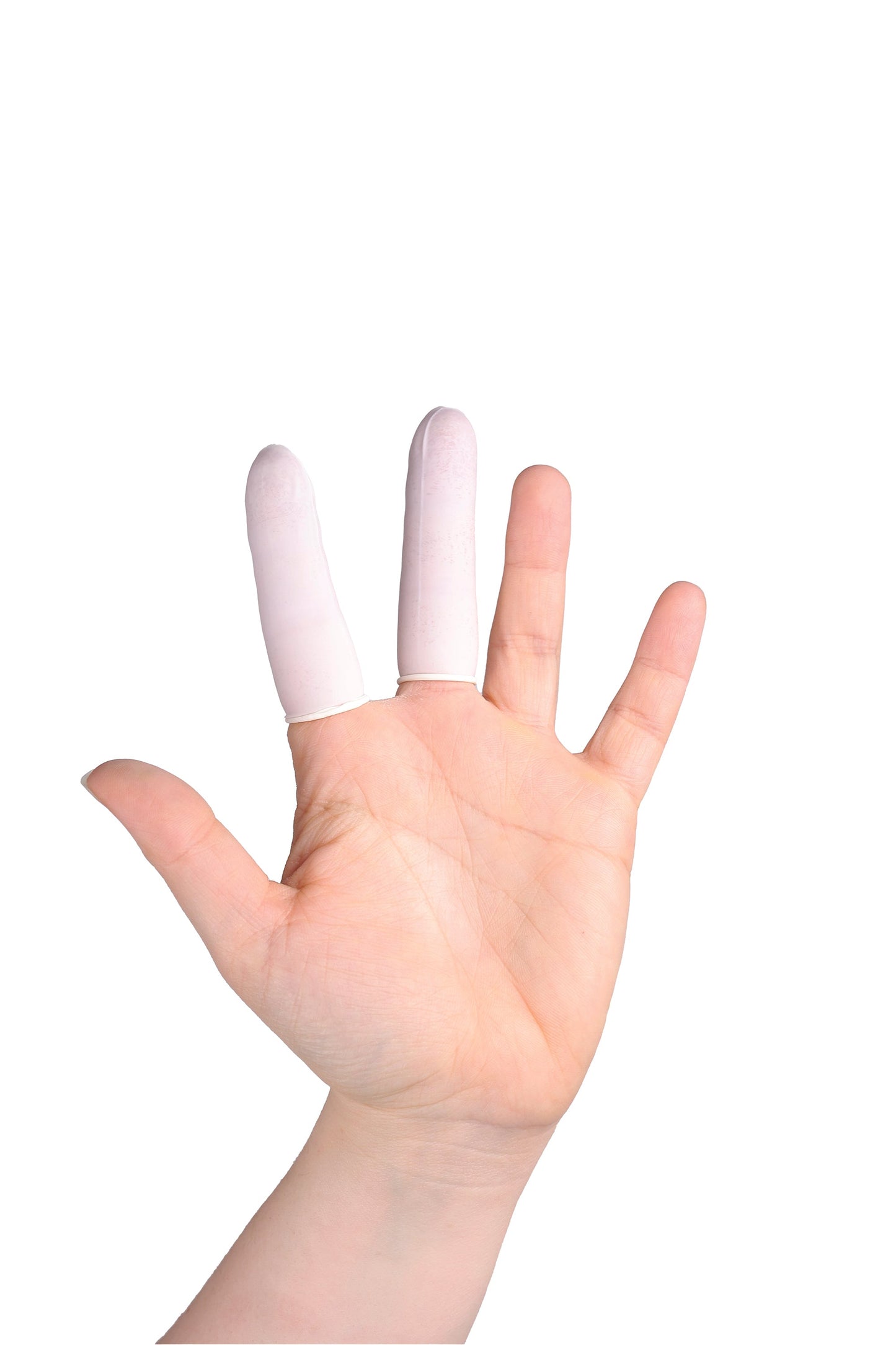 BIOS Latex Finger Cots for Wound Protection and Medication Application – Box of 144
