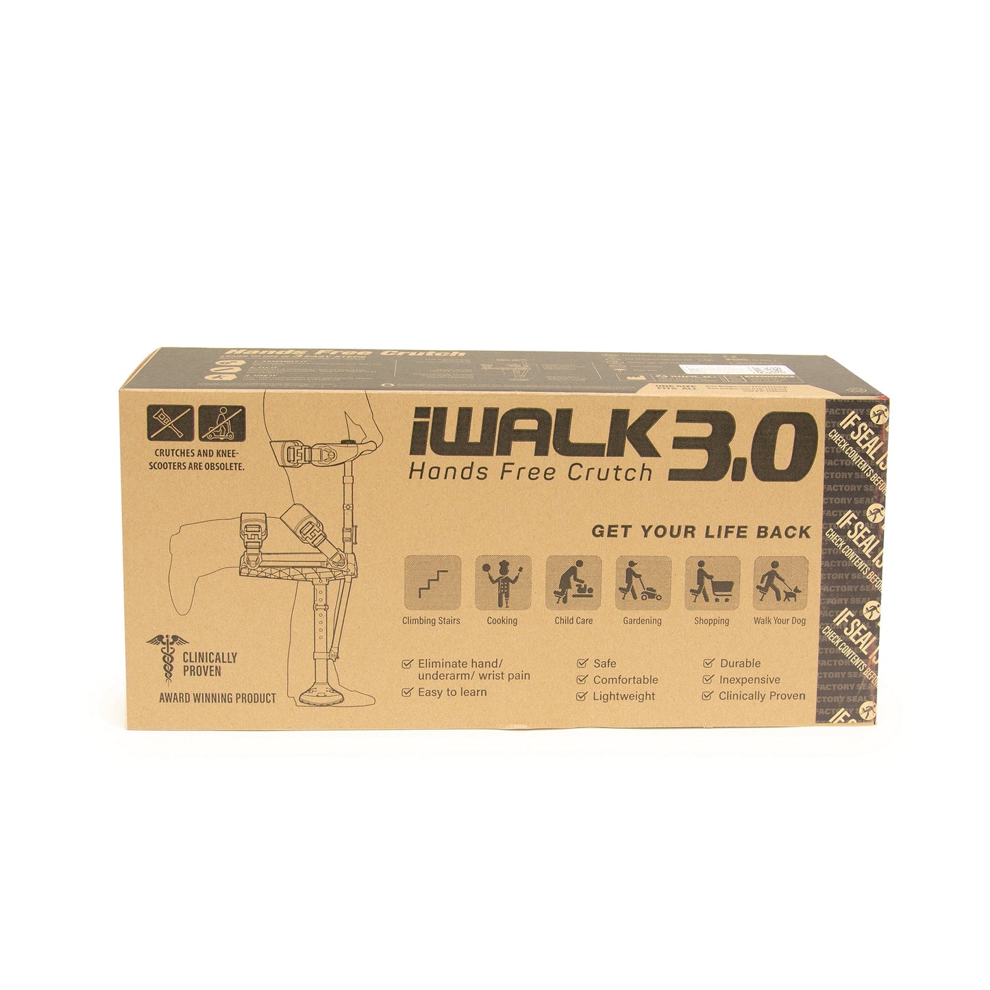 iWALK3.0 Hands-Free Crutch for Lower Leg Injuries