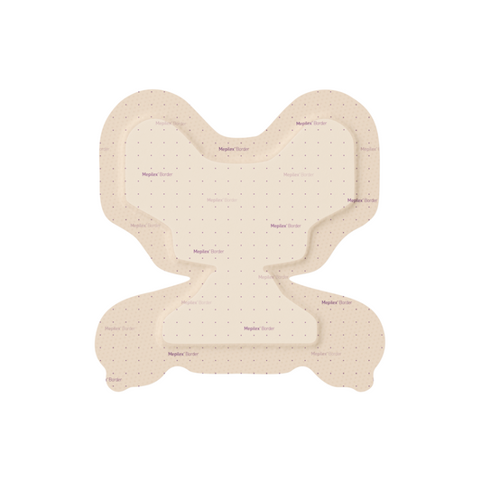 Mepilex Border Heel Foam Dressing – 22 cm x 23 cm