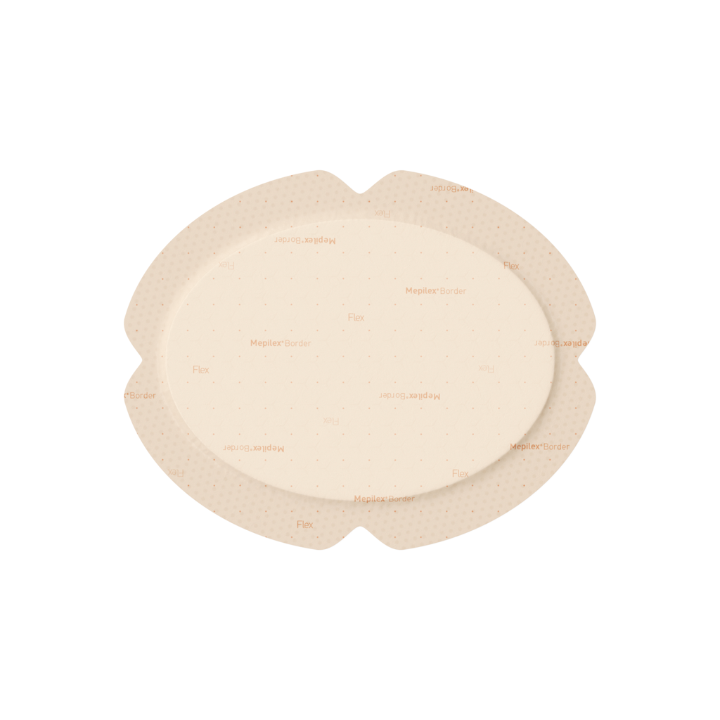 Mepilex Border Flex, Oval Shaped 15Cm X 19Cm