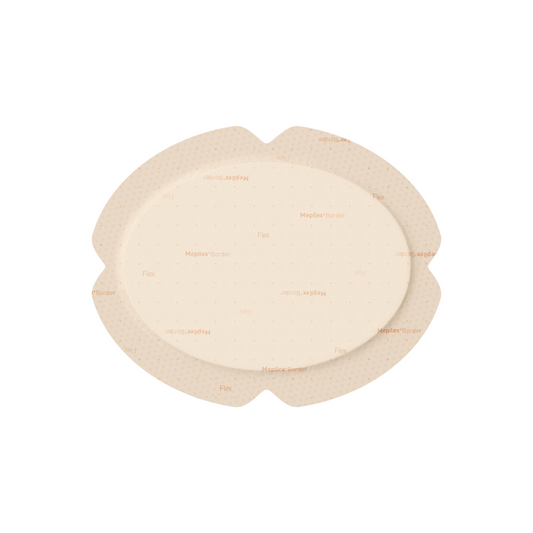 Mepilex Border Flex, Oval Shaped 15Cm X 19Cm