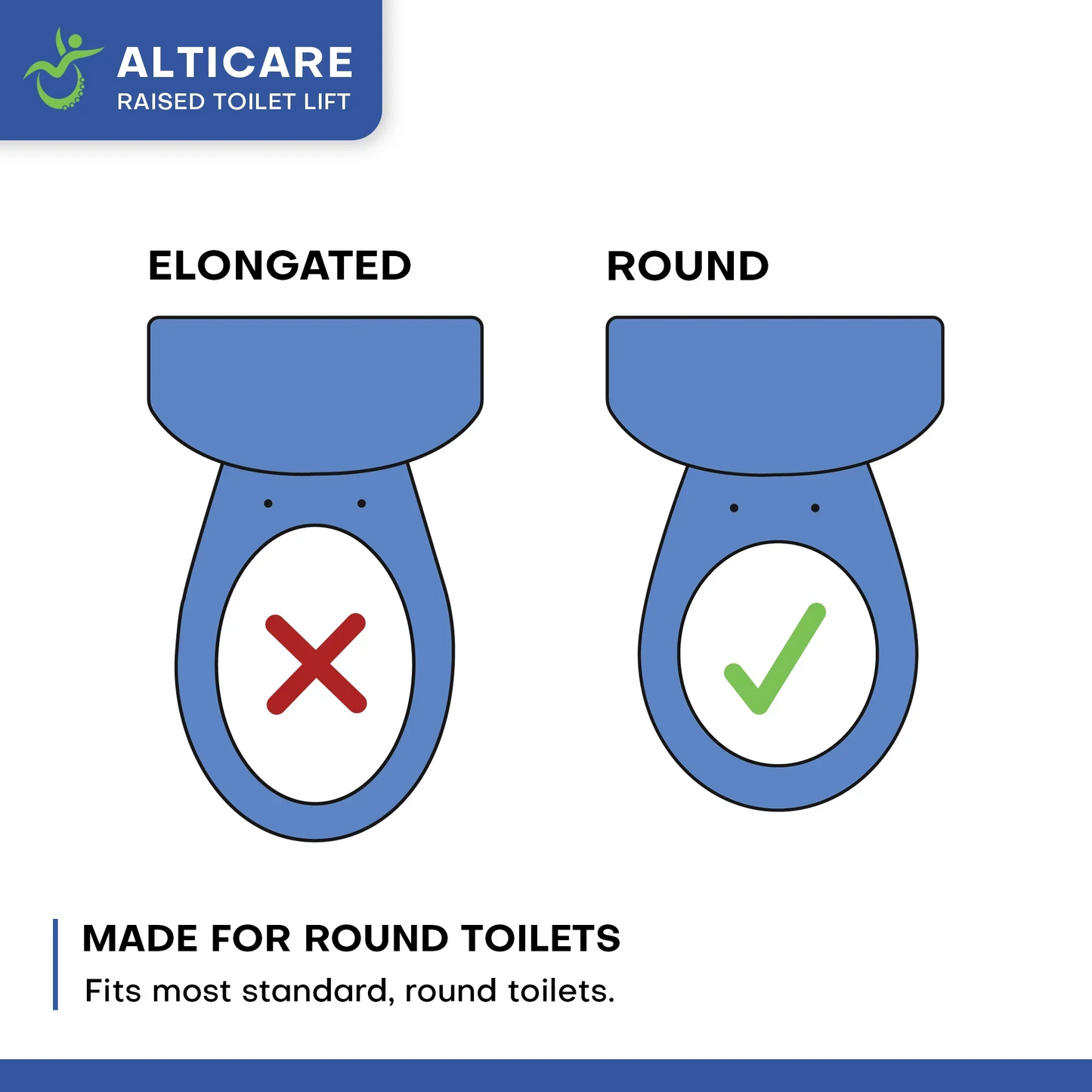 AltiCare Raised Toilet Seat