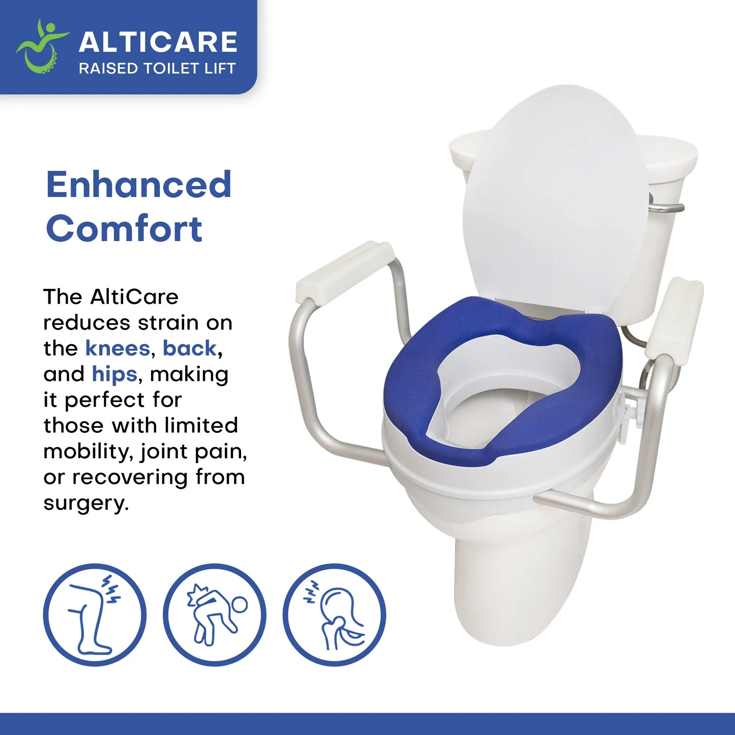 AltiCare Raised Toilet Seat