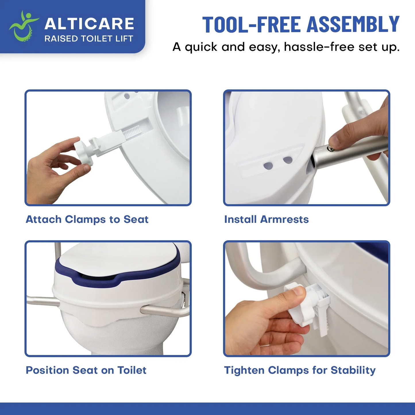 AltiCare Raised Toilet Seat