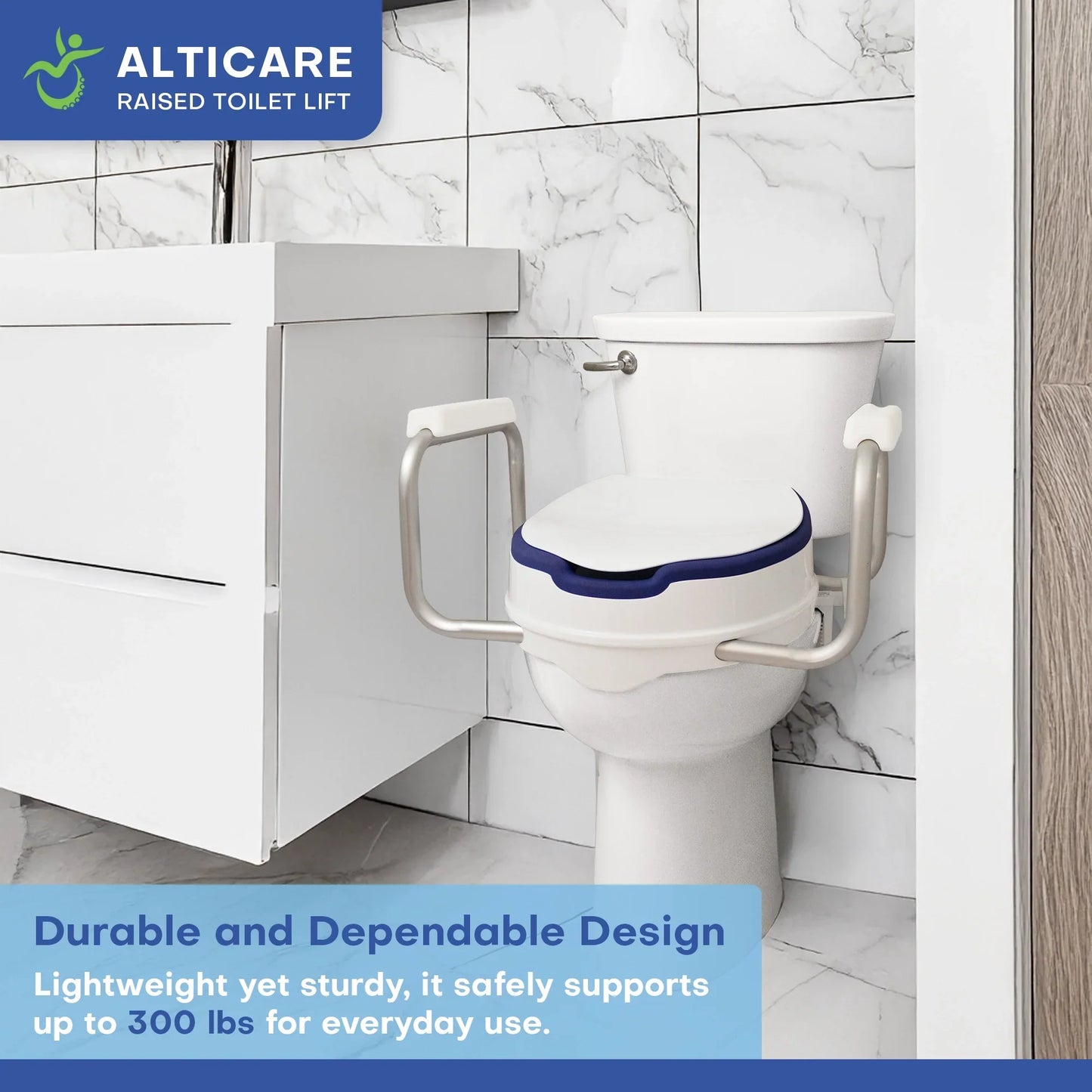 AltiCare Raised Toilet Seat