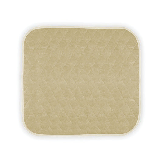 PORTABLE SEAT PROTECTOR ALMOND 21" X 22"
