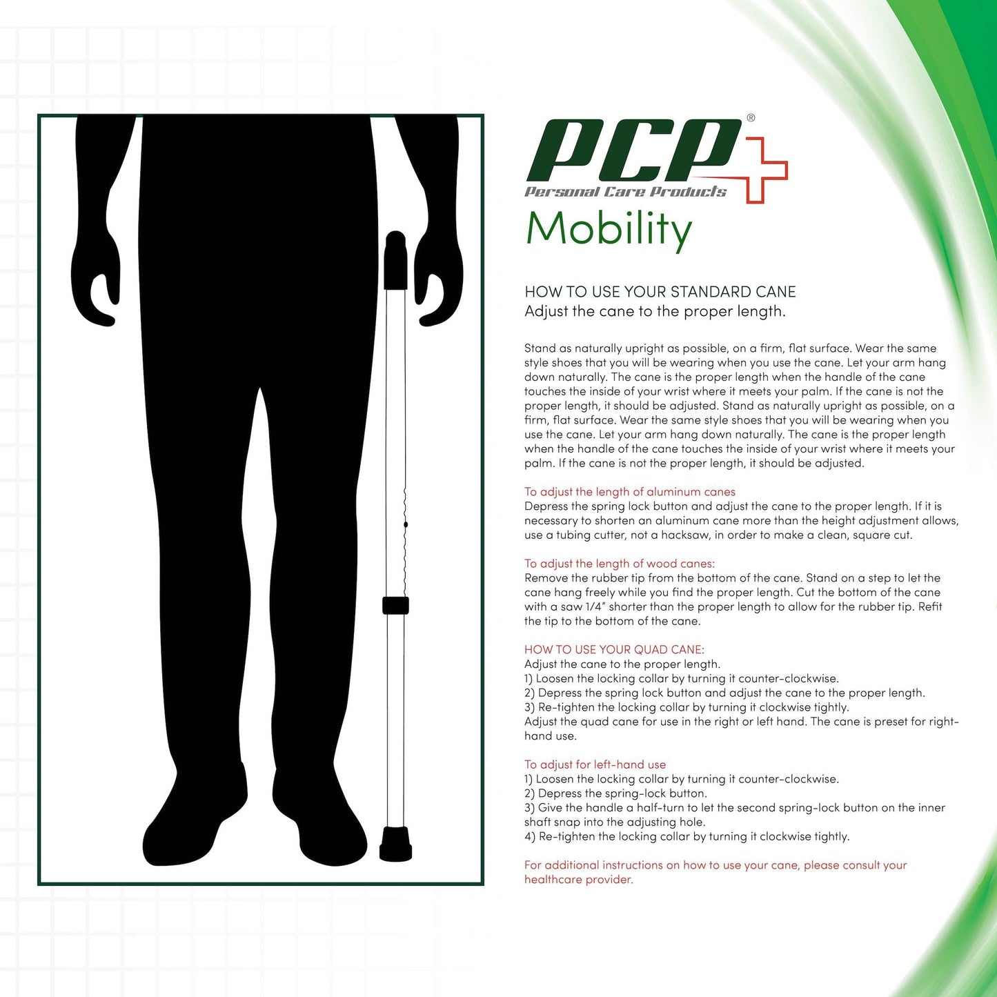 Easy Riser Adjustable Cane
