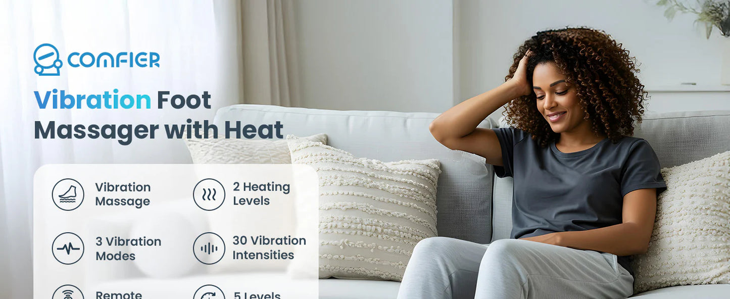 COMFIER Foot Massager with Remote Control