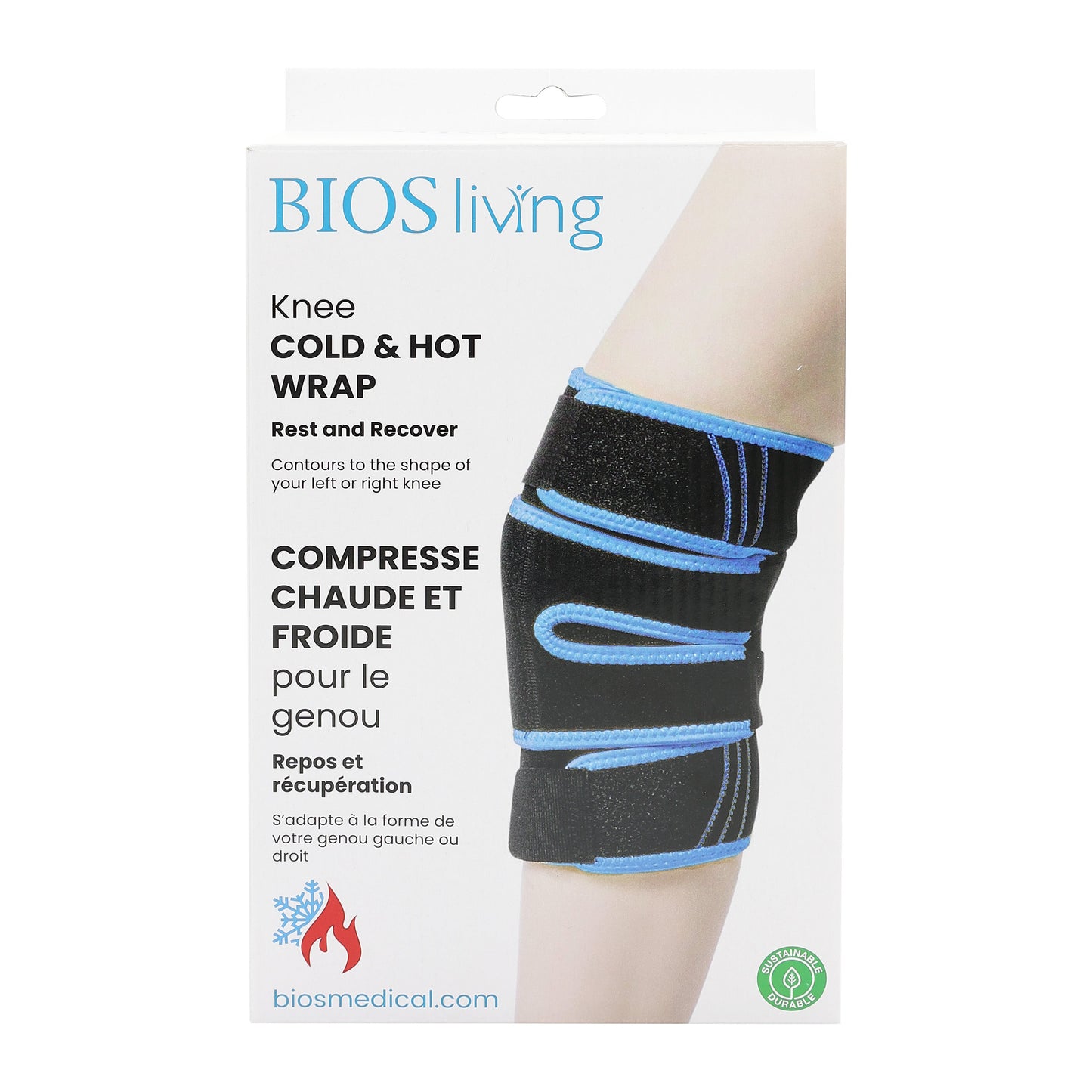 Knee Cold & Hot Wrap Rest and Recover