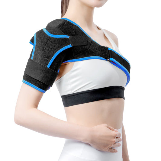 BIOS Living Shoulder Hot & Cold Therapy Wrap – Gel Compress for Pain Relief & Recovery