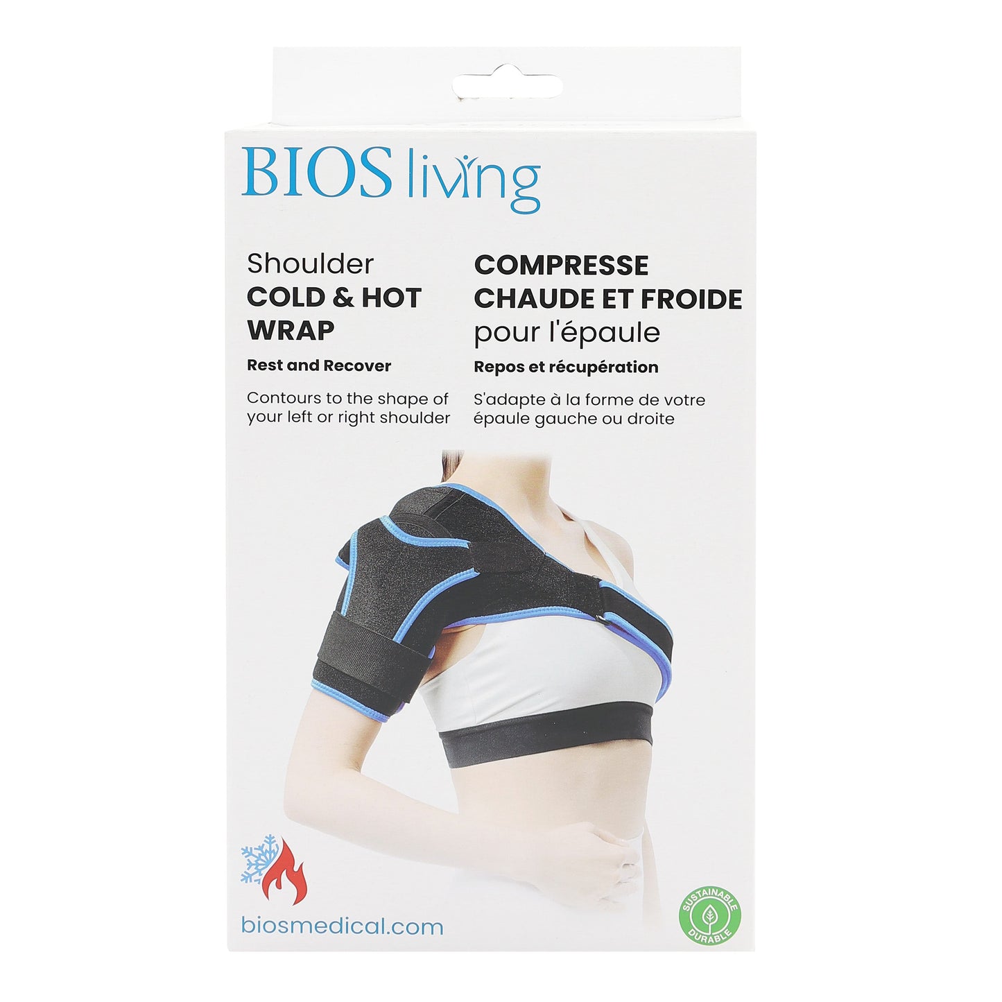 Shoulder Cold & Hot Wrap Rest and Recover