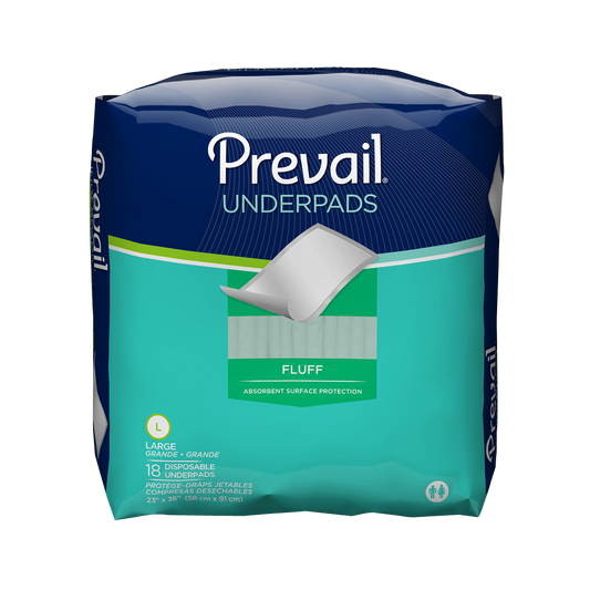 Prevail Fluff Large Underpads