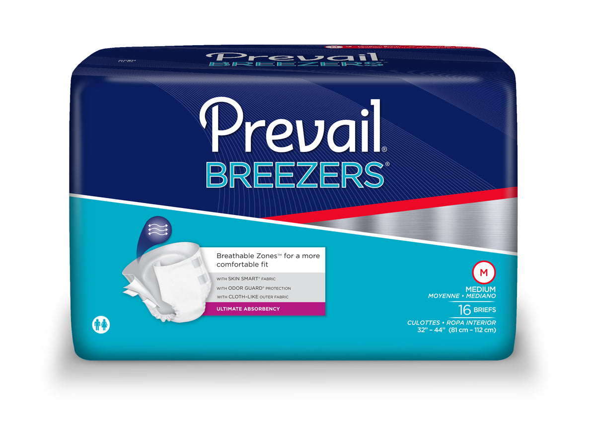 Prevail Breezers Absorbency Briefs