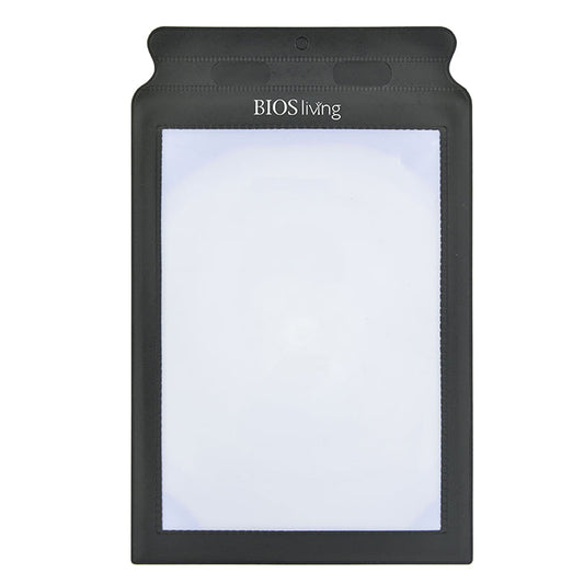 BIOS Living Extra-Large Page Magnifier with 2x Magnification and Neck Strap Hole