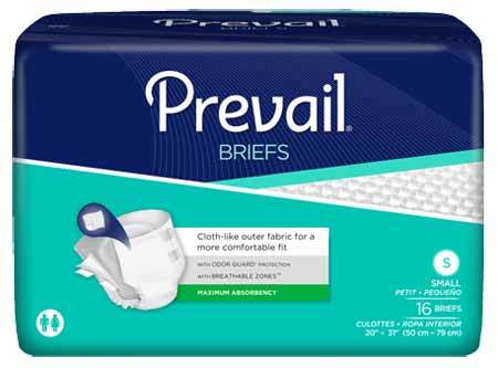 Prevail Small Maximum Absorbency Briefs