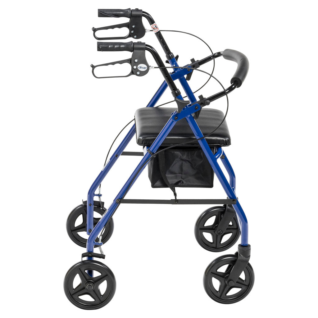 Aluminum Rollator, 7.5" Casters