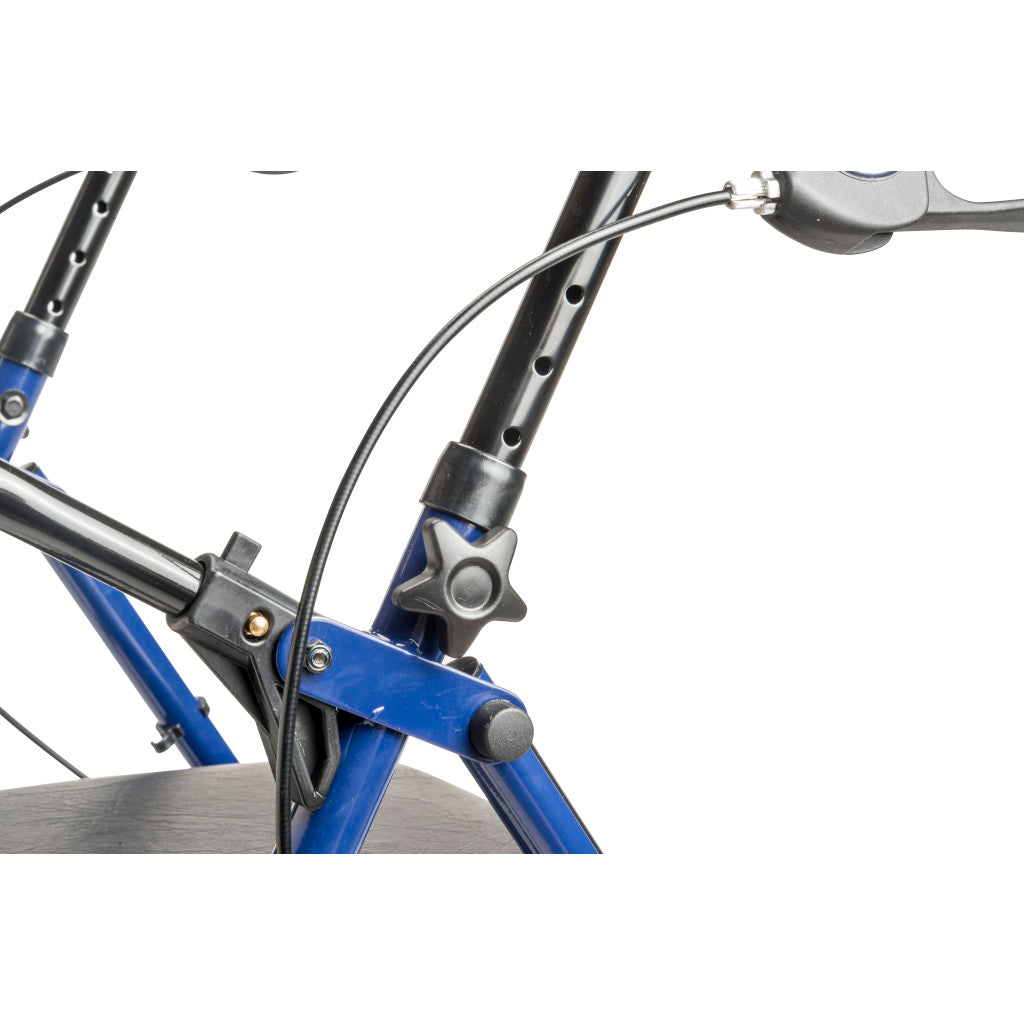 Steel Rollator with 6” Wheels, Knockdown