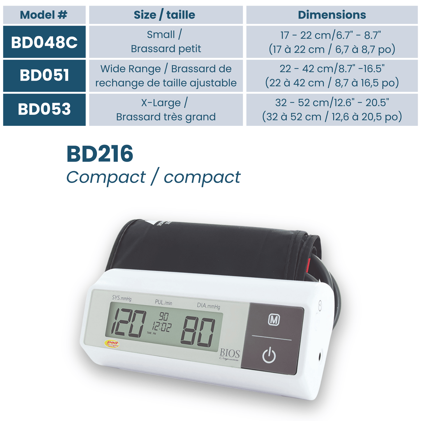 Replacement Cuffs for 3AL1-3E