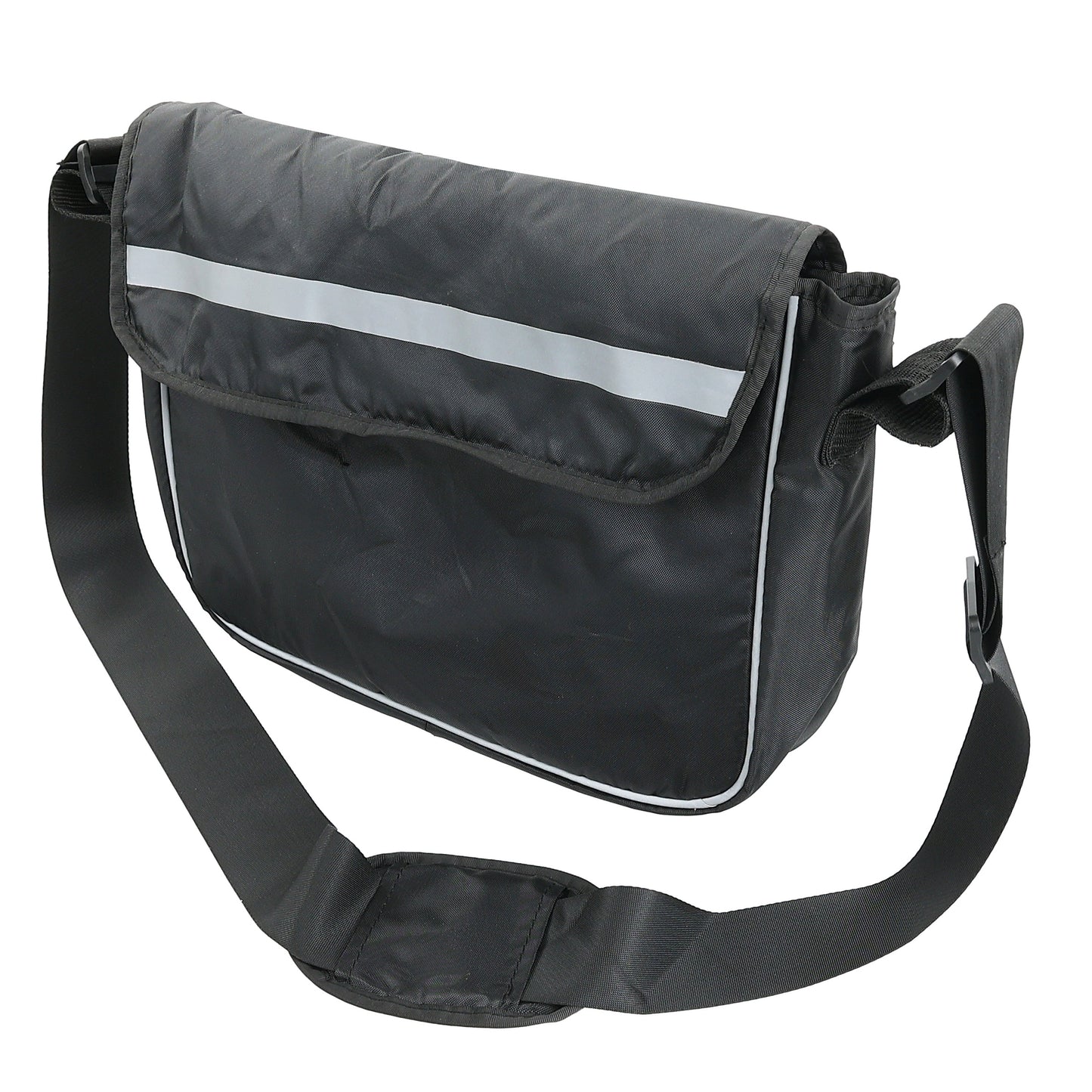BIOS Living ONYX Rollator Low Height 19 Inches with Cross-Fold Frame and Messenger Bag