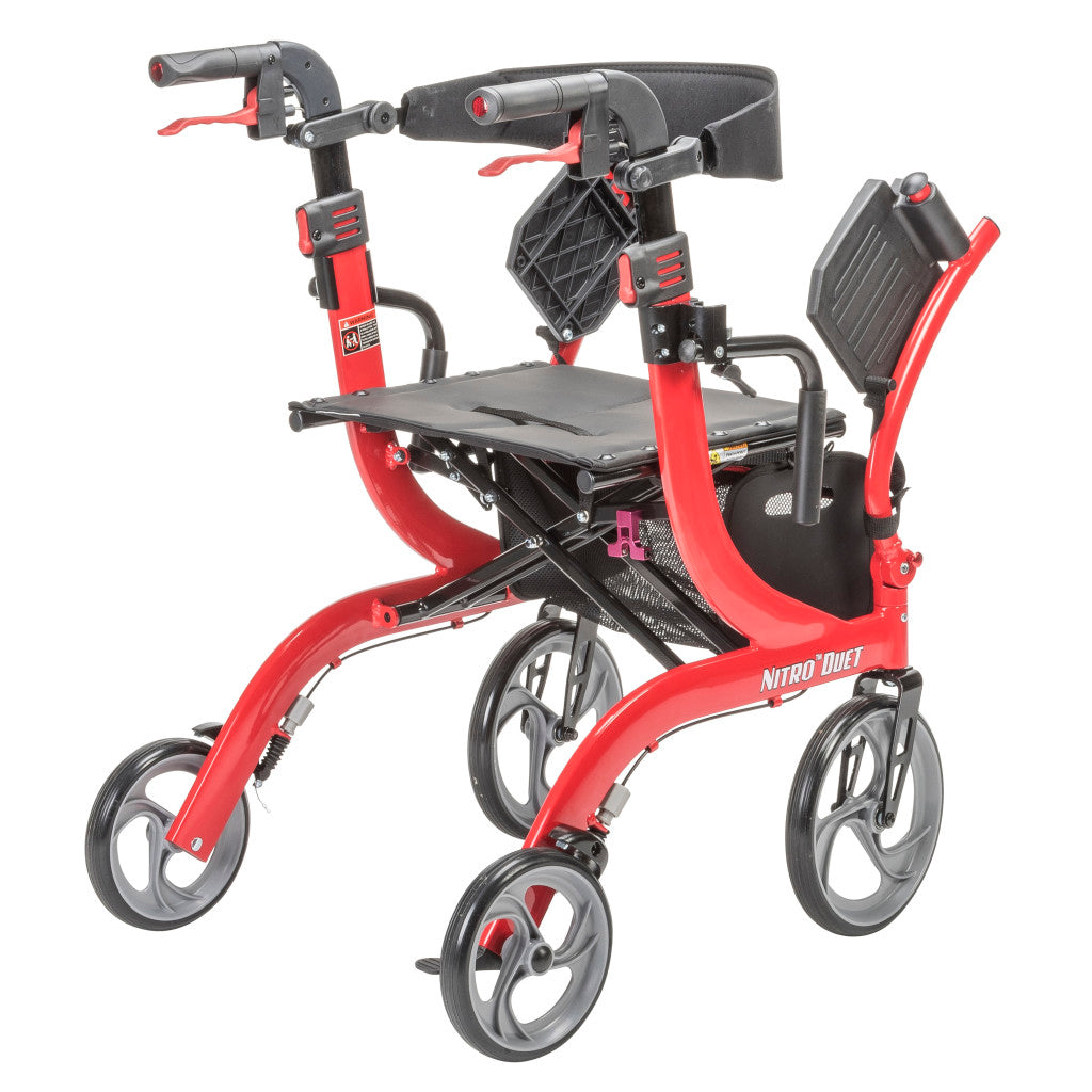 Nitro® Duet Rollator and Transport Chair