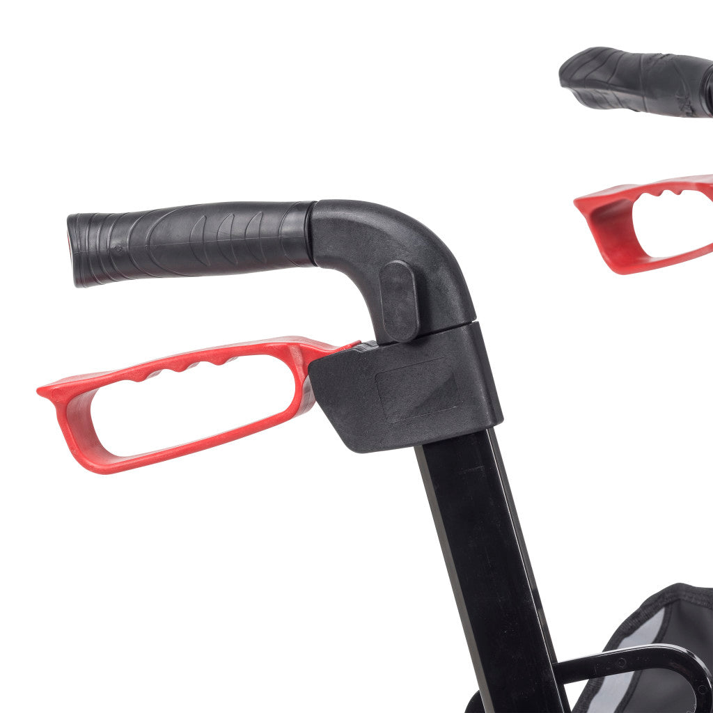 3-Wheel Rollator – Drive Medical Nitro Euro Style, 12.7 lb, Antimicrobial Grips
