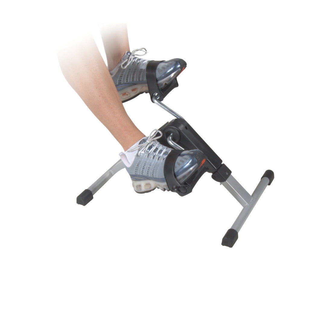 Folding Exercise Peddler with Electronic Display