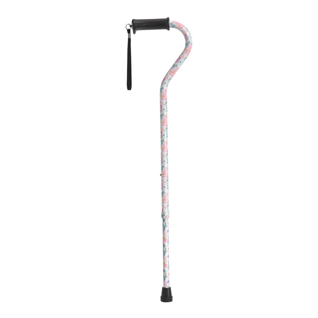 Gel Grip, Aluminum Offset Canes, Height Adjustable
