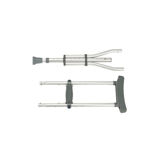 Universal Aluminum Crutch with Accessories