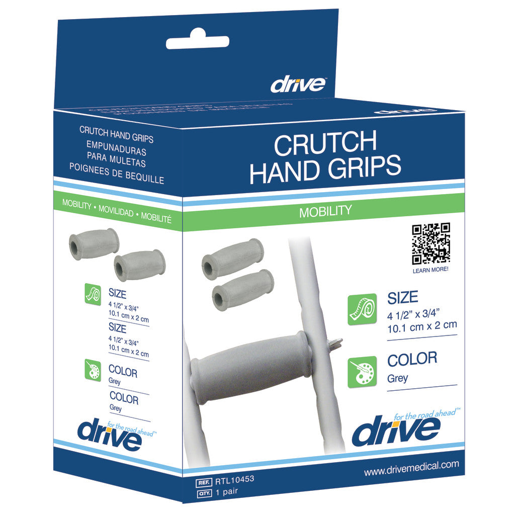 Crutch Hand Grips (closed style) (Crutches)