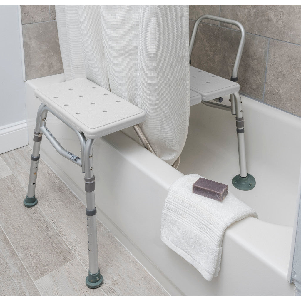 Splash Defense™ Transfer Bench with Curtain Guard Protection