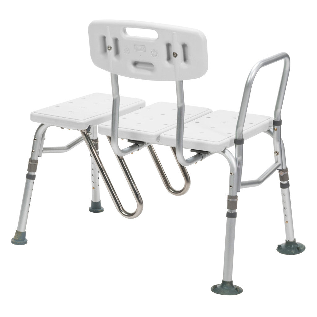 Splash Defense™ Transfer Bench with Curtain Guard Protection
