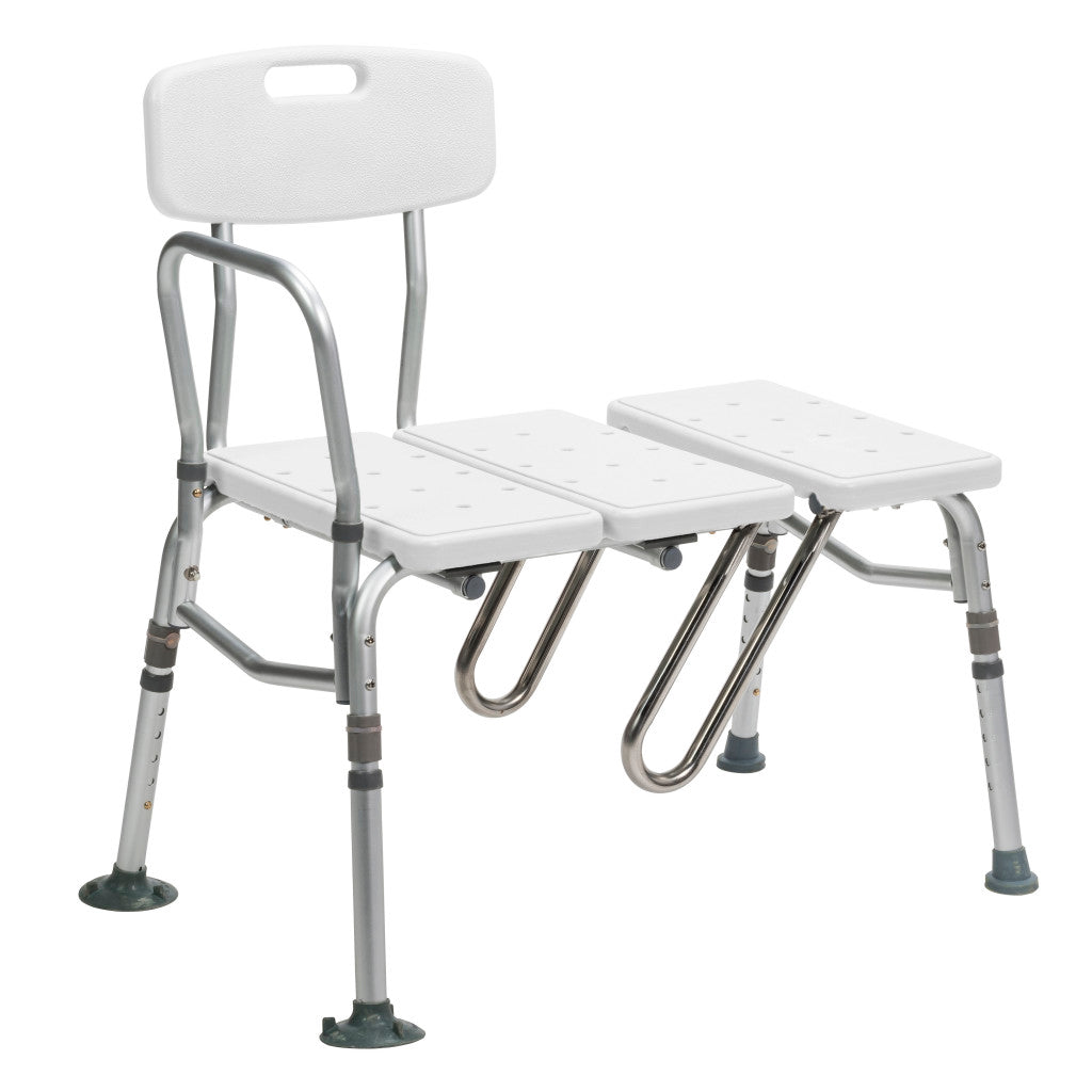 Splash Defense™ Transfer Bench with Curtain Guard Protection