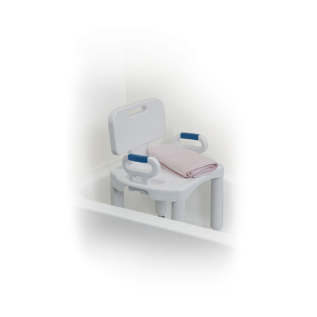 Premium Series Shower Chair with Back and Arms