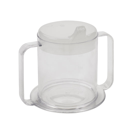 Clear 2-Handle Cup