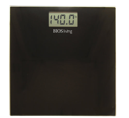 BIOS Living Ultra Slim Electronic Glass Bathroom Scale