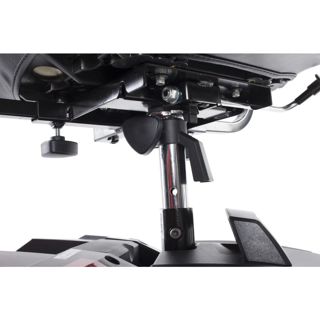 3-Wheel Compact Power Scooter – Drive Medical Scout, 300 lb, 4.25 mph, 9 Mile Range, Tight 45.5" Turn