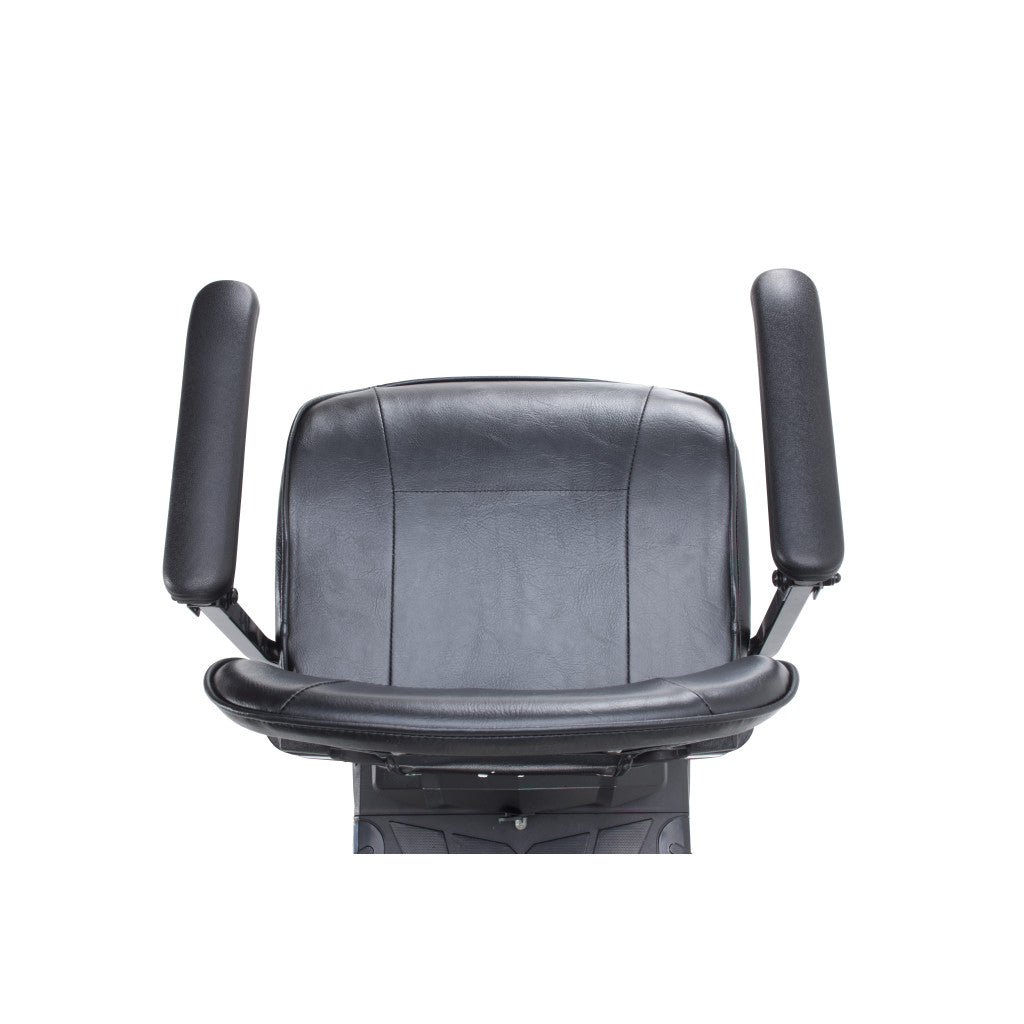 3-Wheel Compact Power Scooter – Drive Medical Scout, 300 lb, 4.25 mph, 9 Mile Range, Tight 45.5" Turn