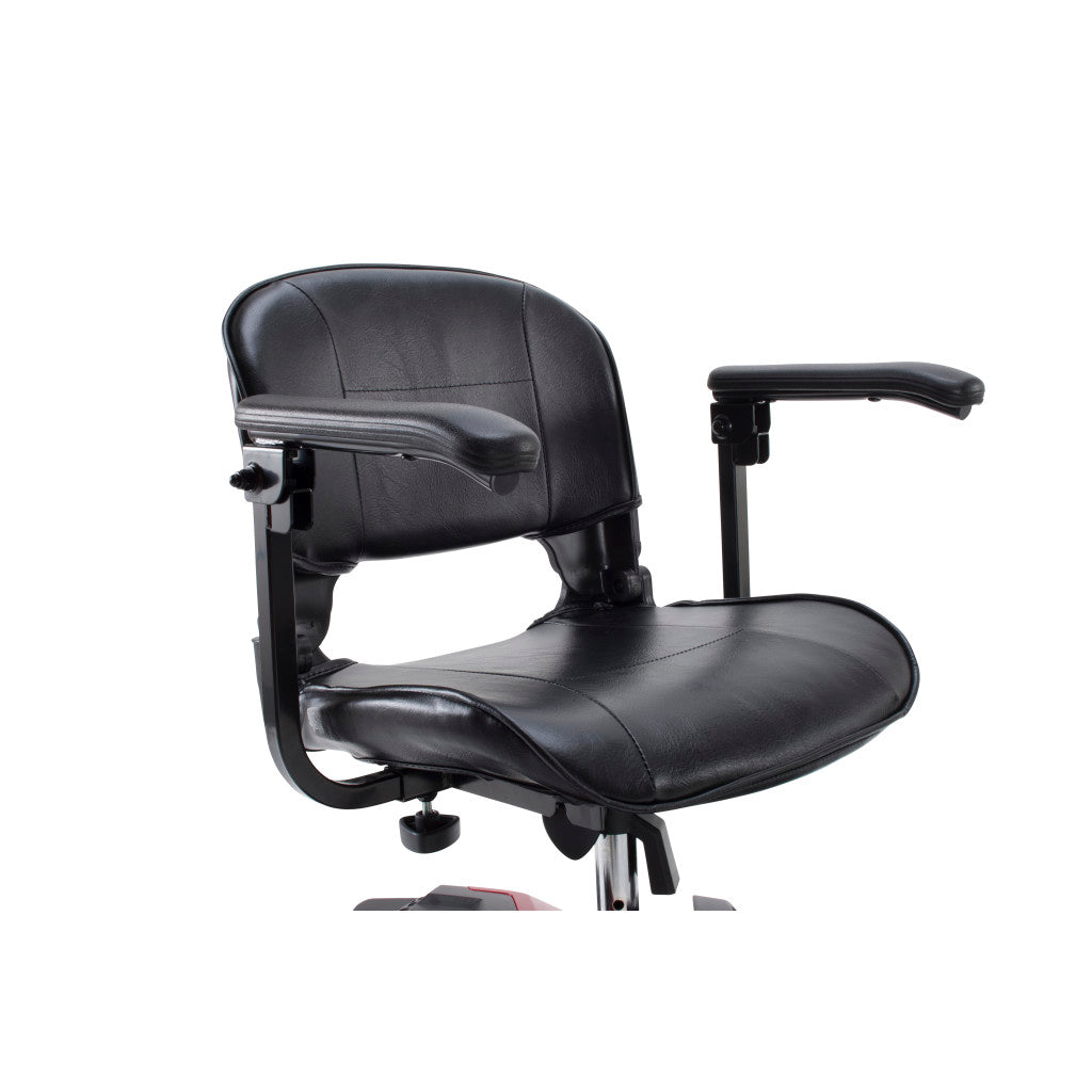 3-Wheel Compact Power Scooter – Drive Medical Scout, 300 lb, 4.25 mph, 9 Mile Range, Tight 45.5" Turn