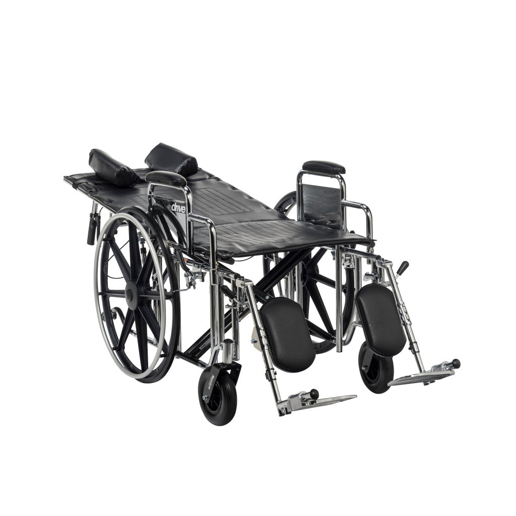 Deluxe Sentra Full Reclining Wheelchair