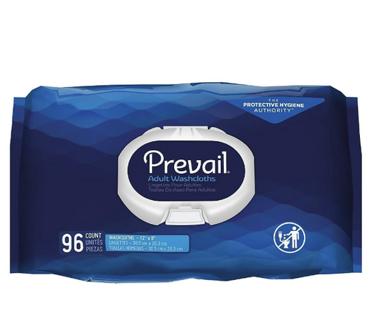 Prevail Fresh Scent Adult Washcloths