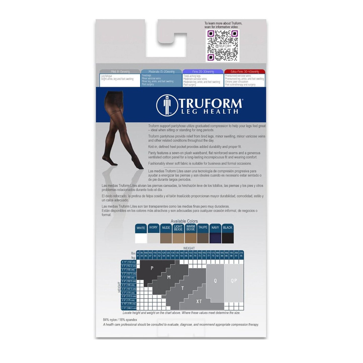 Ladies' Sheer Maternity Pantyhose