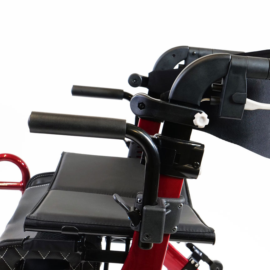 Stella Rollator – Lightweight Aluminum, 300 lb Capacity, 3 Seat Heights